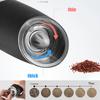 Электрическая Автоматическая Мельница для Специй Соли и Перца Гравитационная LED Подсветка Регулируемый Помол Кухонные Инструменты для Измельчения Стейка
