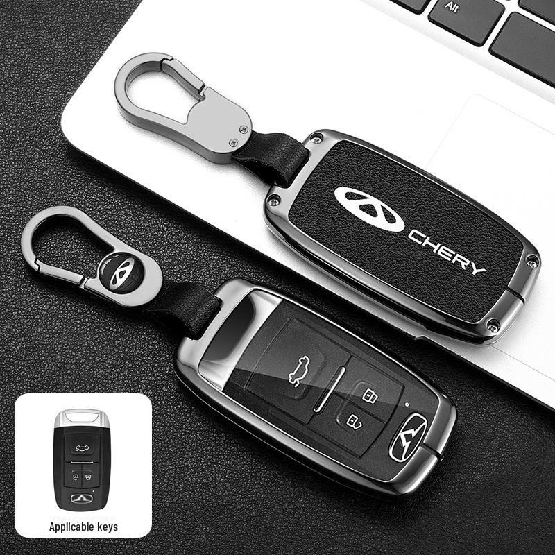 Чехол для ключа Chery Kaiyi и Xuanjie Pro - Корпус ключа для 21 модели - Стильный защитный чехол для мужчин.