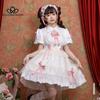 Lolita Dress Short-sleeved Op Daily Light Lo Dress Woman Casual Fashion Lolita Party Dress Cosplay Woman Cute Dress