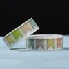 1,5 см * 10 м клейкая лента с цветным флагом, клейкая лента Kawaii Washi Tape