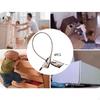 4x Furniture Anchors Wall Anchor, Supplies Anti Tip Straps Safe Limiting Lock for Cabinet