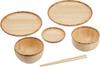 First Meal Made In Natural Dishwasher Modern Type Agney 6-piece Set, Japan, Bamboo, Safe,