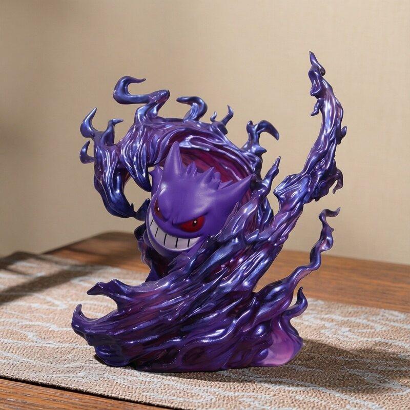 Pokmon Gengar Purple Ghost Style Ghost Claw Statue Anime Figure Desktop Decoration Collectible Model Toy Birthday Gift For Fans