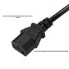 US Standard Three-Pin Clover Leaf AC Power Cable for Monitors and Printers