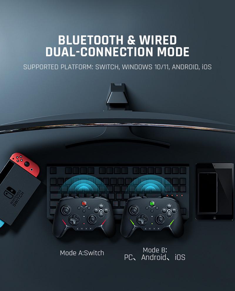 Игровой контроллер Mo Jiang BlitzC2pro Elite Полностью механический Двухрежимный