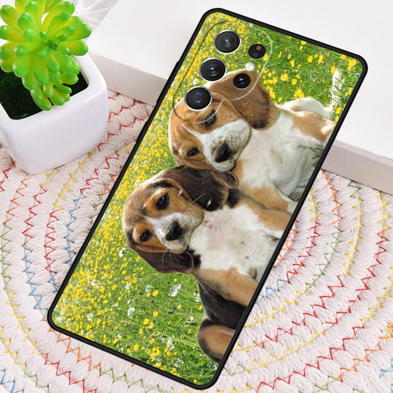 Бигль Собака Милый Щенок Щенки Чехол для Телефона для Samsung Galaxy note 10 pro S26 Ultra S23 S24 FE S25 S21 S22 PLUS ударопрочный Чехол