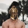 Ручной изготовления греческий шлем спартанца для ролевых игр Подарок на Хэллоуин