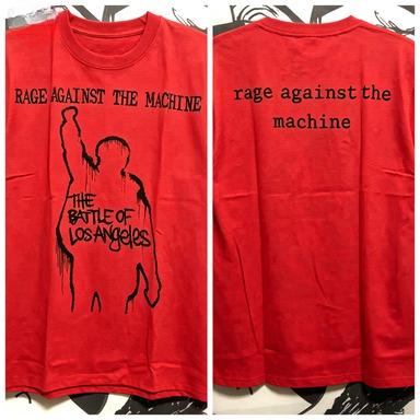 Vintage Tshirt Raised Fist Figure Graphic 2026 New Unisex Tee Front And Back Grunge Text Print Gift For Him Oversized Top