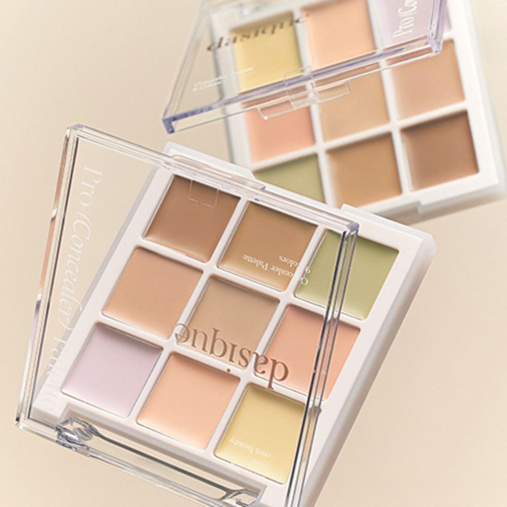 Палитра консилеров Daisyk Pro Concealer Palette 9 г, оттенок 02 Medium Cover, 1 шт.