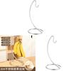 Portable Stainless Steel Banana Holder With Hooks For Kitchen Counter And Office Desk Use