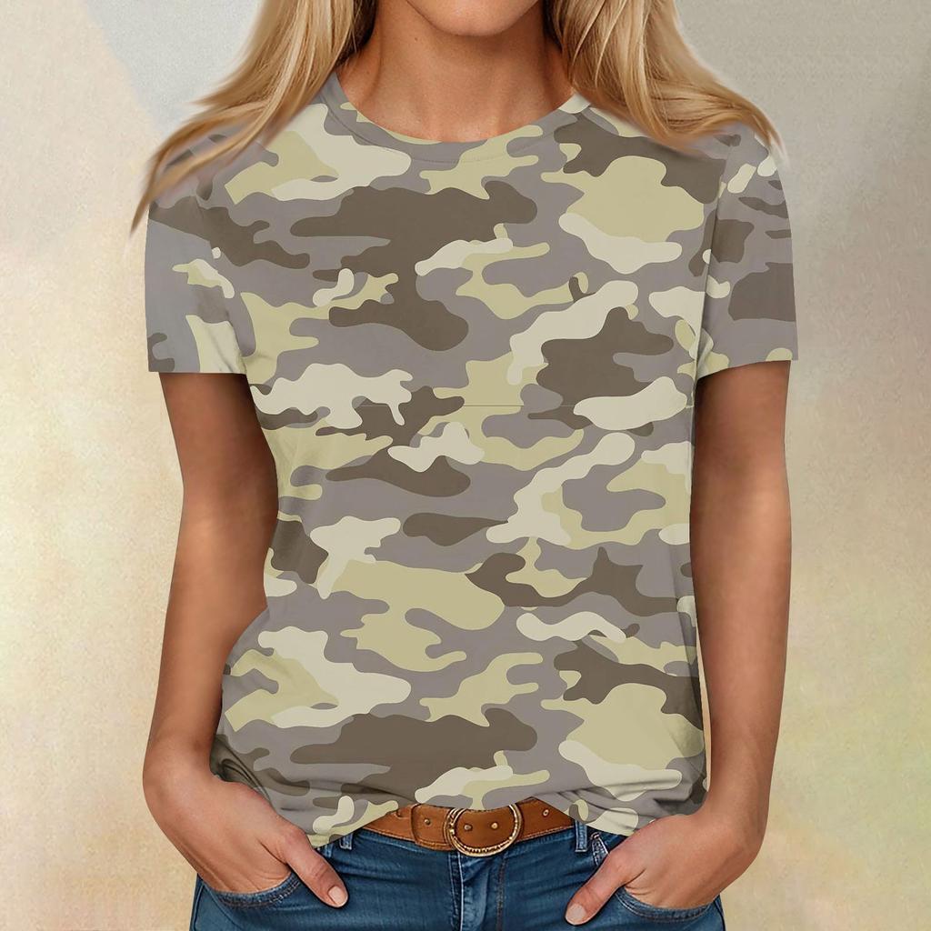 Рубашки с коротким рукавом для женщин, милые топы, футболки с принтом, блузки, повседневные базовые топы больших размеров, пуловеры