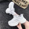 Thin Dad Shoes for Women 2025 Summer New Versatile Thick-soled Breathable Mesh Lightweight Casual Sports Shoes Tide