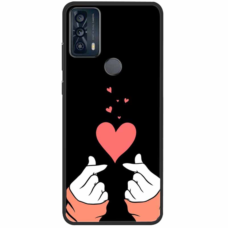 Чехол For TCL 20B Case 6159K Силиконовый Мягкий Модный TPU Чехол для Телефона для TCL 20B Case для TCL 20B 20 B Бампер Защитный TPU Оболочка