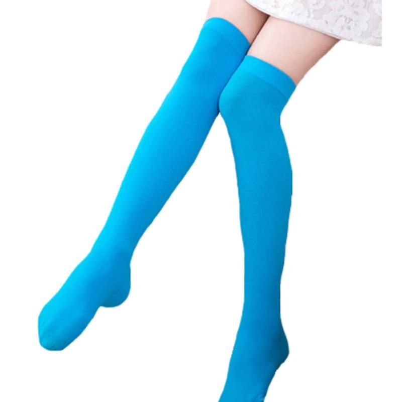 1Pair Women Sexy Warm Thigh High Stockings Over Knee Socks Velvet Calze Stretch Stocking Temptation Medias Overknee Long Socks