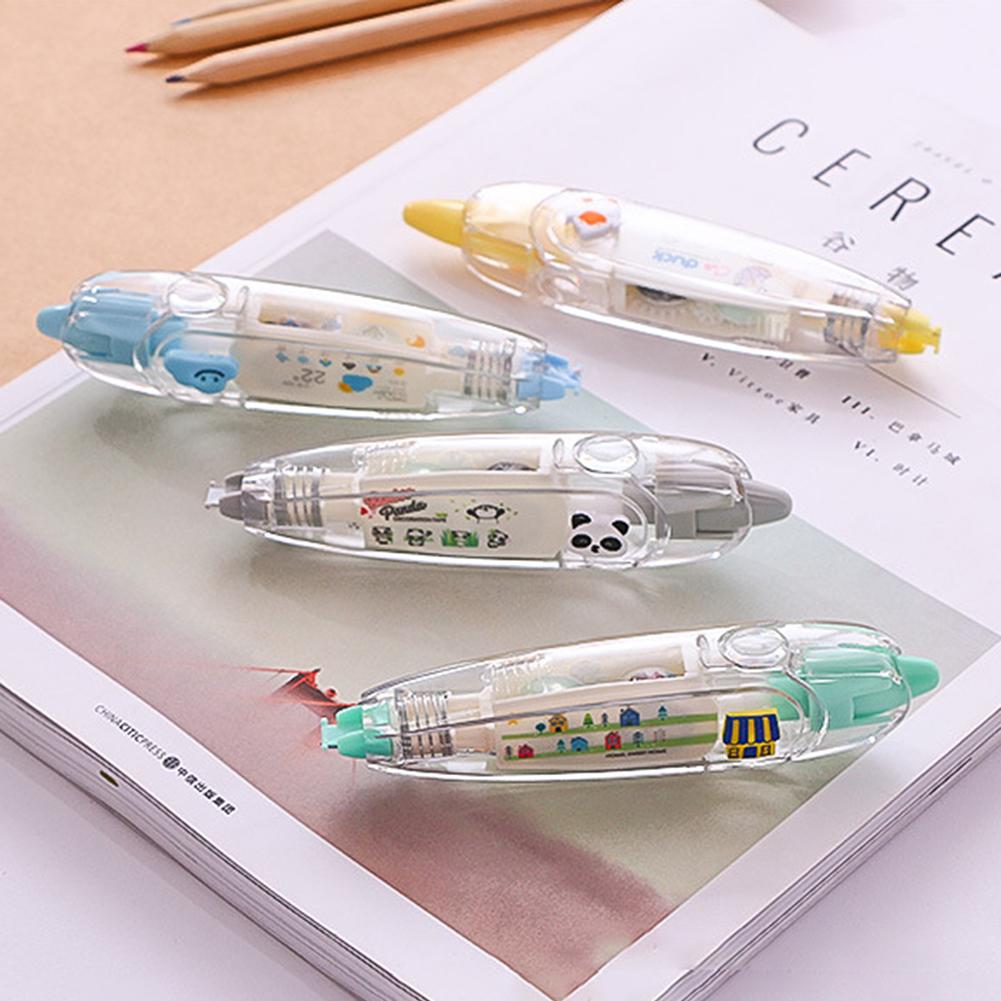 Каваии Корректирующая лента Кружево Блокнот Дневник Украшение Ручка Мультяшная Цветочная Наклейка Лента Ручка Смешные Детские Канцелярские товары для Детей