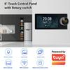 Tuya Умный дом 6-дюймовый экран управления со встроенным шлюзом Zigbee и динамиком Alexa