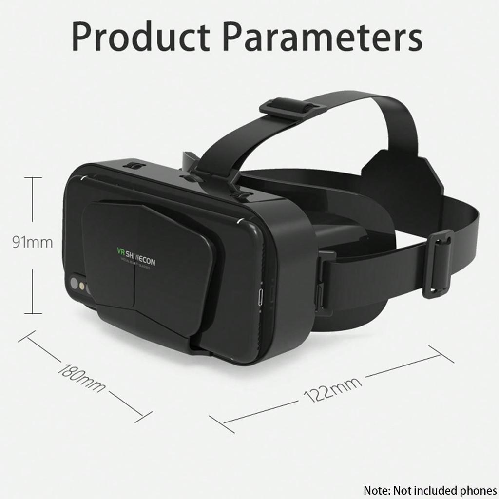 Виртуальная реальность VR гарнитура 3D очки гарнитура шлемы VR очки для ТВ, универсальные регулируемые легкие VR очки совместимые с фильмами и видеоиграми