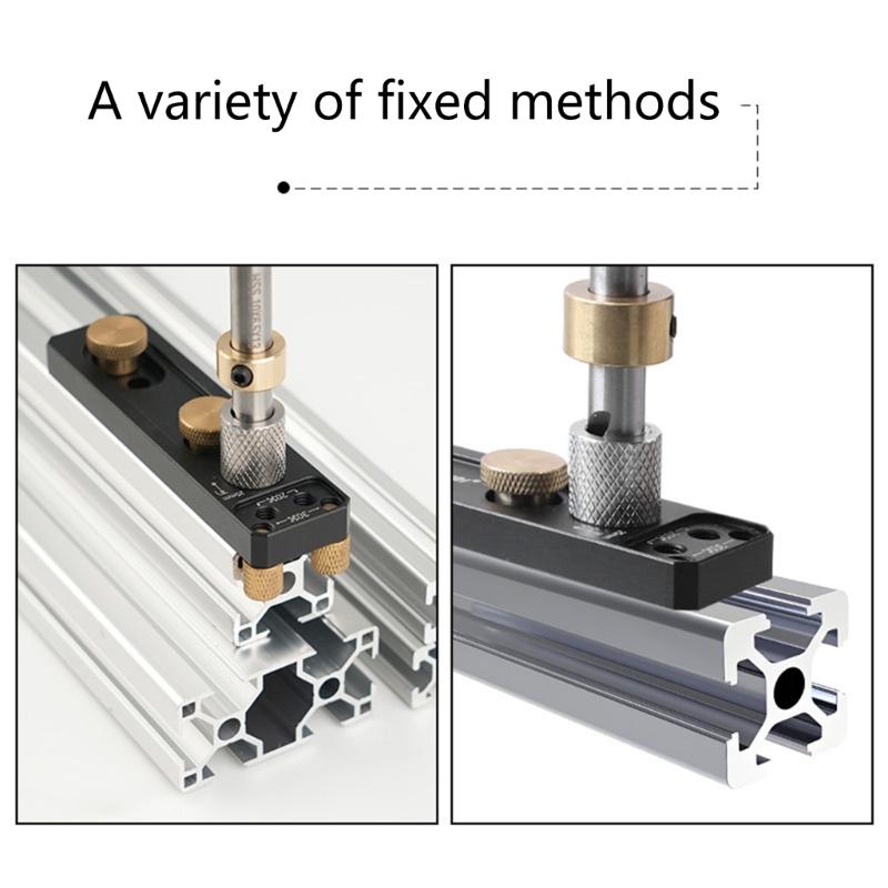 Алюминиевый сплав Одно отверстие Пробойник Деревообработка Сверление Локатор Подходит для Архитекторов и Любителей Ремонта Дома