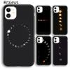 Krajews Чехол для телефона Лунный свет Фазы Луны Для iPhone 16 15 SE2020 14 6 7 8 plus 11 12 13 pro max Plus coque Оболочка Fundas