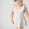Marie Claire MC ENFANTS Ruffle Collar One-Piece Swimsuit for Toddlers, Size 125701 OWT 130
