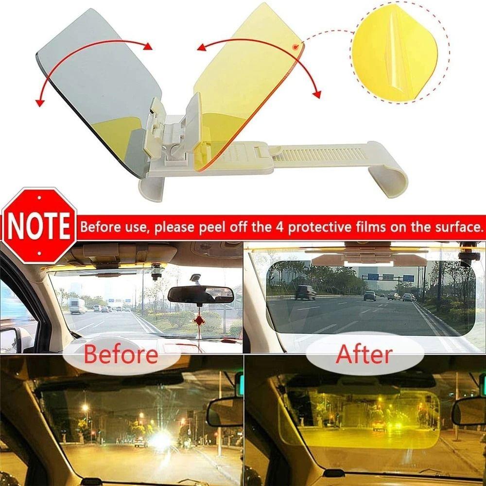 Universal Car Auto Sun Visor Clip-on Sunshade Plate Auto Interior Accessories