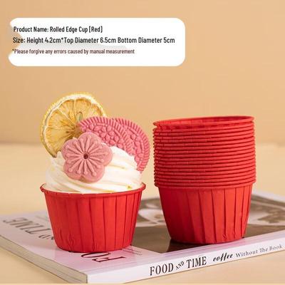 Бумажные формочки для маффинов и кексов, термостойкие