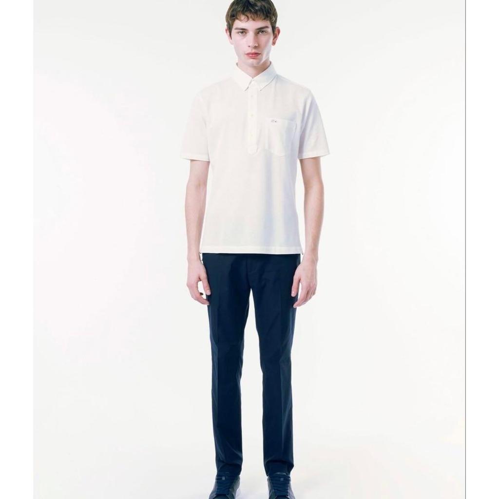 Б/у [Хорошее состояние] Поло LACOSTE PH063LJ из смесовой ткани Coolmax, пике