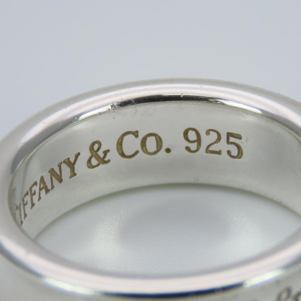 Used TIFFANY&Co. Ring 1837 EU#55 Silver925 7.9g Silver Accessories