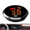 Dashboard Clock Motorbike Adhesive Digital Clocks Stick On Small LED Time Display Watch For Car Dashboard Air Vent Bike