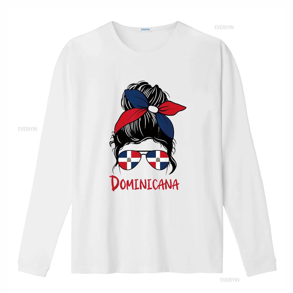 Dominicana Dominican Girl Republica Republic T Shirt White vintage Washed streetwear designer clothes Unisex Soft Stretched