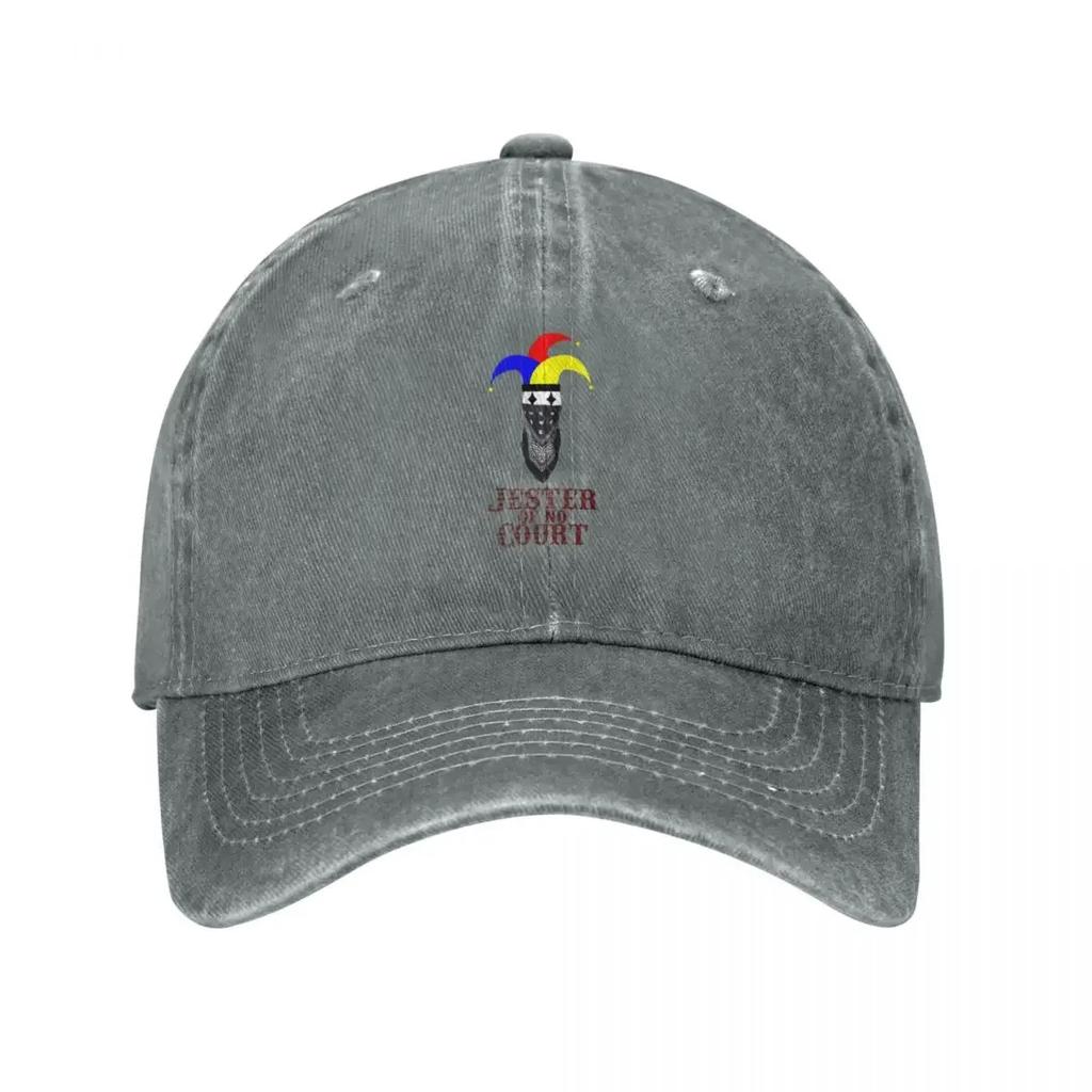 Jester of No Court Logo with Word Mark Mask Bandana Western Text Baseball Cap foam party Hat western Hat Boy Child Womens