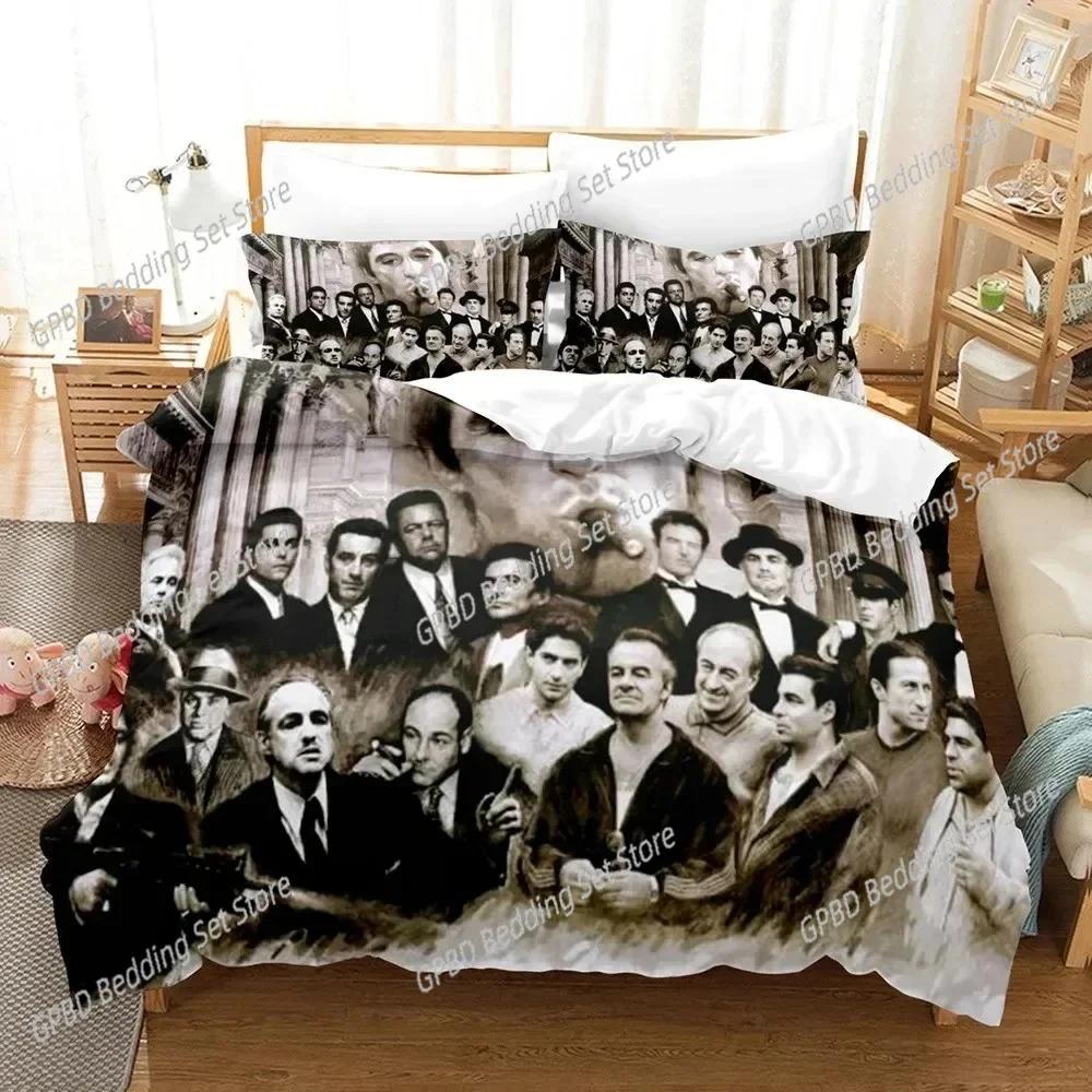 Одеяло 3D Принт Крестный Отец Постельное Белье Комплект Для Спальни Мягкий Современный S Удобный Детский И