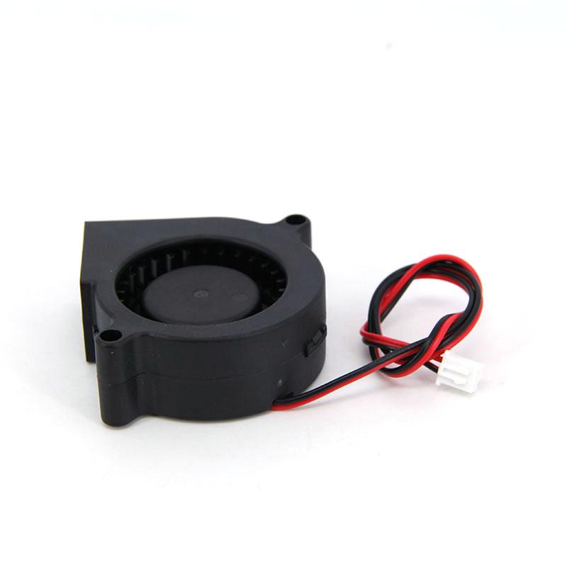 DC 5V 12V 24V 5020 5cmx2cm Бесщеточный охлаждающий турбонагнетатель Вентилятор подшипник скольжения Детали 3D-принтера Проектор Турбина 50 мм