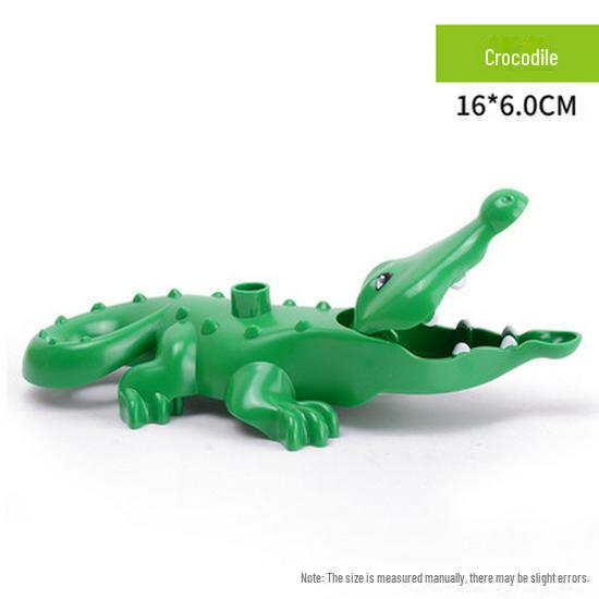 Аксессуары для животных из крупных частиц: Совместимые конструкторы Lego для детей от 3 лет и старше — детали для моделирования прерий, океана и джунглей