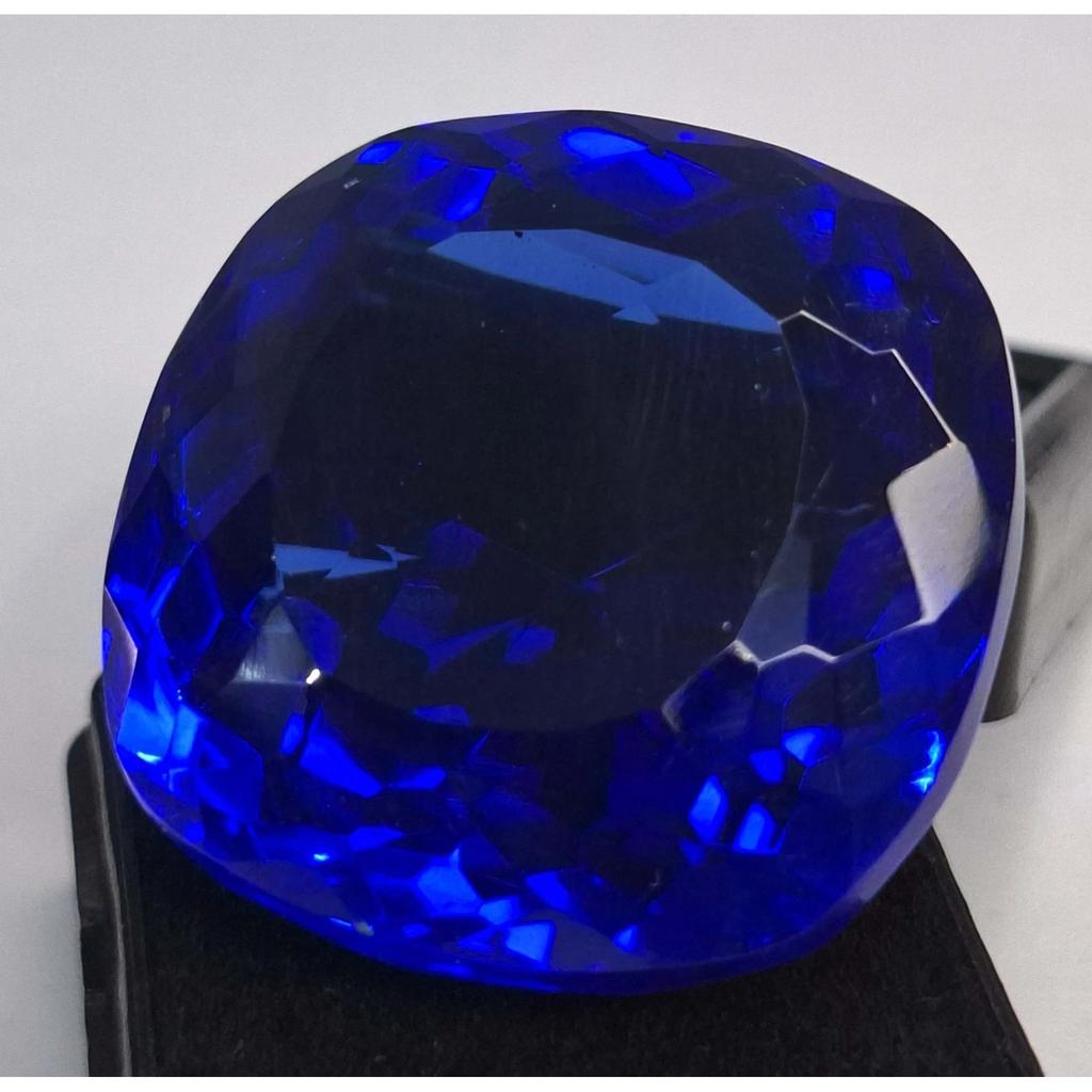 Natural Blue Topaz Cushion Cut 93-95 Ct Stunning Certified Loose Gemstone