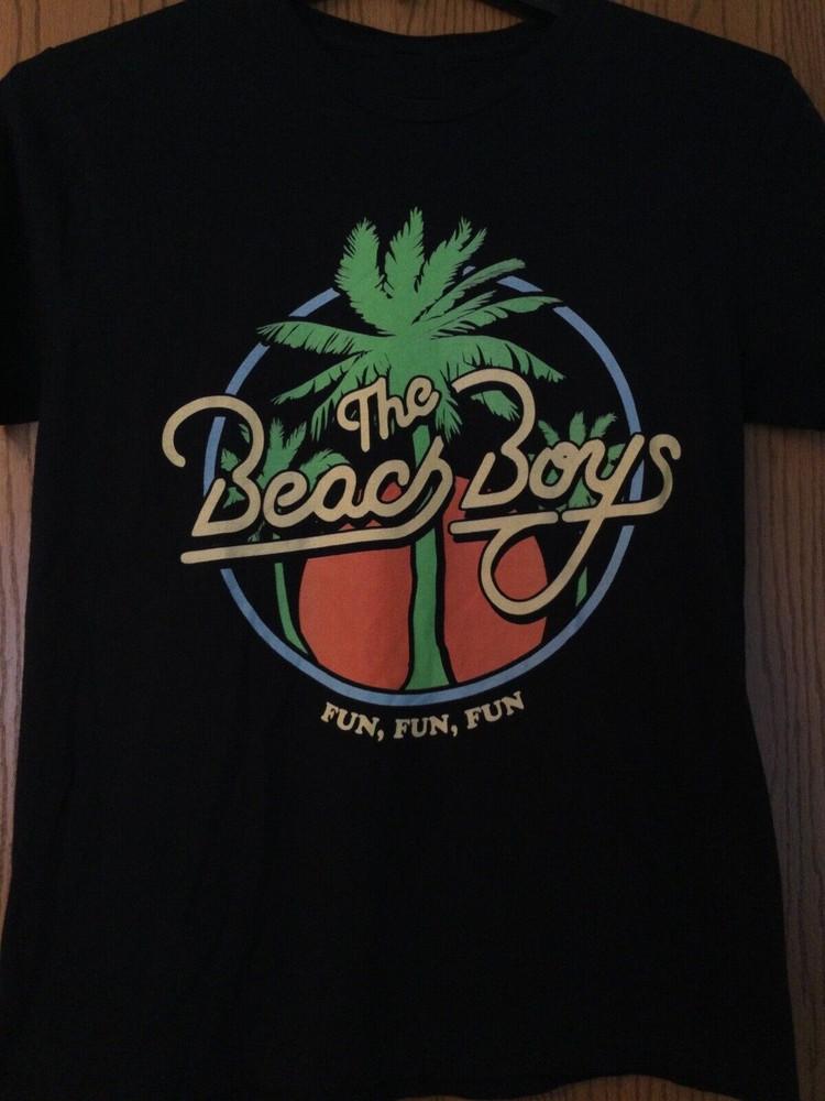 The Beach Boys Fun,Fun,Fun Черная Футболка черная Унисекс D752 Унисекс Футболка
