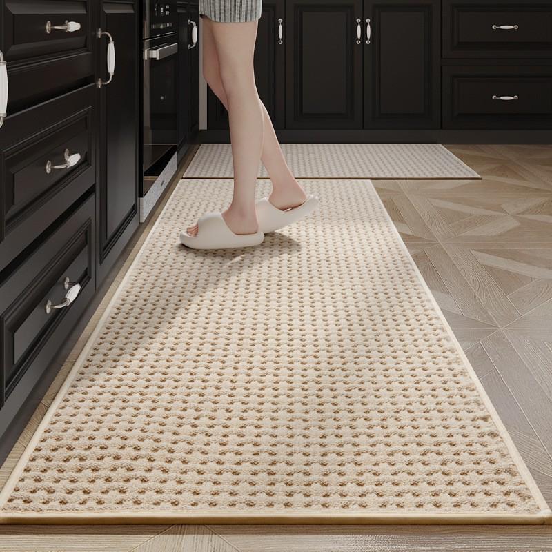 Minimalist Kitchen Floor Mat Non Slip Washable Absorbent Durable Home Entrance Rug