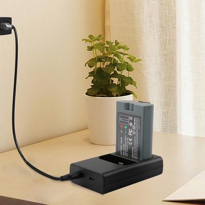 Двухпортовое зарядное устройство для аккумуляторов DC 5V Двухпортовая зарядная станция Док-станция для зарядки аккумуляторов Ring для аккумулятора Spotlight Cam