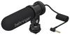 Behringer Stereo Condenser Shotgun Microphone for Cameras Terminal XY Method VIDEO MIC X1 Black 3.5mm