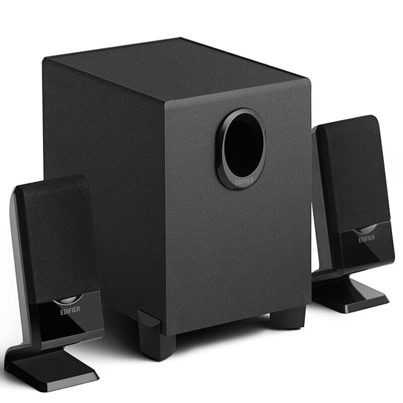 EDIFIER 2.1 Channel Desktop Computer Speakers CN plug (adapter included) (CN version)