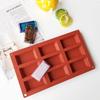 9-Cavity Silicone Dessert Molds For Chocolate Non-Stick Square Cake Mold Biscuit Chocolate Mold DIYDessert Kitchen Baking Tools