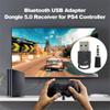 Wireless Headphone Adapter Receiver Bluetooth 5.0 Audio Transmitter for Sony PS5/PS4 Game Console PC Gaming Accessories Bluetooth Headsets Dongle