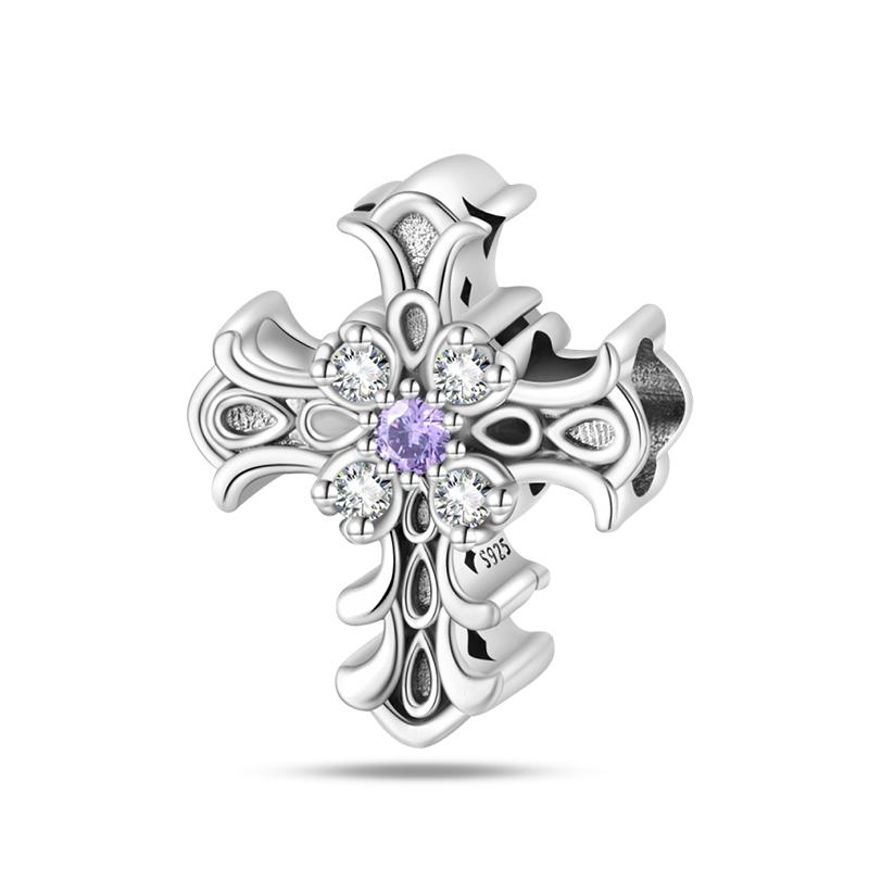 925 Серебряный цвет драгоценный камень бабочка светящийся светлячок фиолетовый подвески подвески подходят 925 оригинальные браслеты DIY вечерние ювелирные изделия подарок