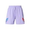 Adidas Originals Trefoil Tricolor Logo Шорты для плавания Мужские шорты для плавания Светло-фиолетовые GN3569