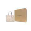 COACH Dempsey Fabric With Leather And Calfskin Tote Bag, Shopping Bag, Shoulder Bag, Crossbody Bag, Handbag Large CE984-IMV6D