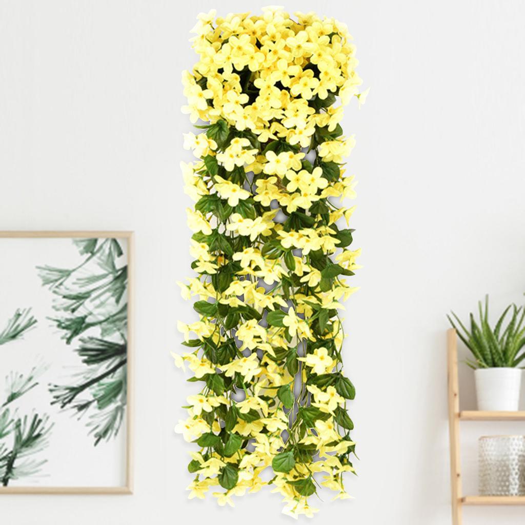 Искусственные растения, подвесные искусственные цветы, листья, виноградные лозы, садовые украшения