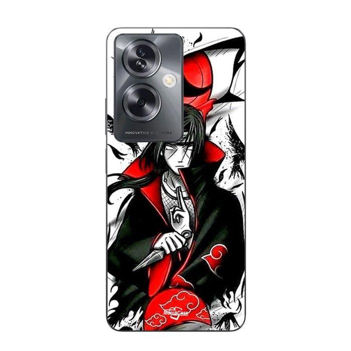 Coque de téléphone - MANIACASE - Oppo A79 5G - Silicone TPU - Noir - Demon Slayer Kimetsu no Yaiba