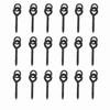 50PCS Alloy Copper Fishing Swivel Screws Mini Carp Fishing Boilie Screw  for Bait