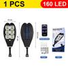 Super Bright 160 LED Solar Garden Light Outdoor Solar Lamp Motion Sensor High Powered 9200mAh Street Spotlights Outdoor Lighting