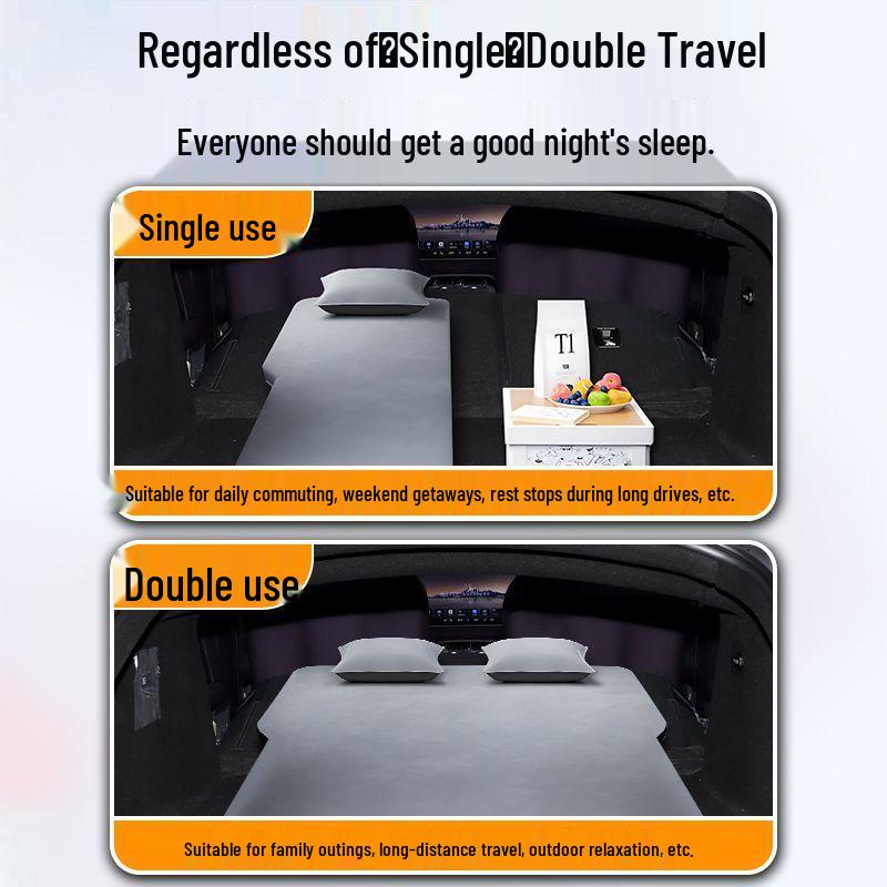 Автомобильный матрас Haval H5: Надувной матрас для спального места на заднем сиденье для багажника.